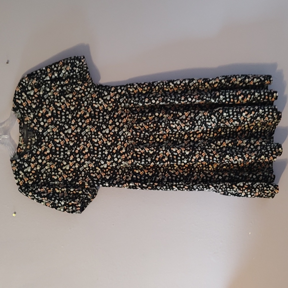 Primark Short Sleeve Floral Print Dress